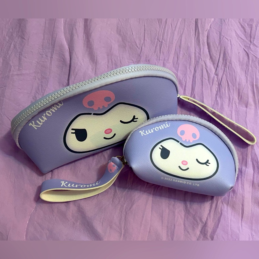 Kuromi Makeup Bags